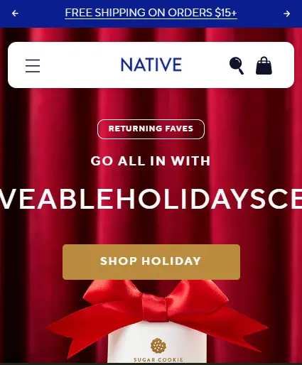 Native mobile website project by TRYFYRO