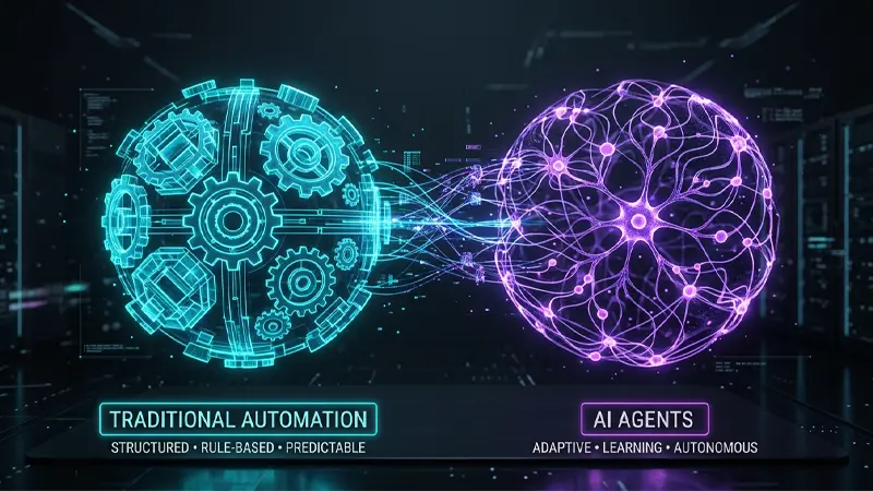 AI Agents vs Traditional Automation: What Businesses Need to Know
